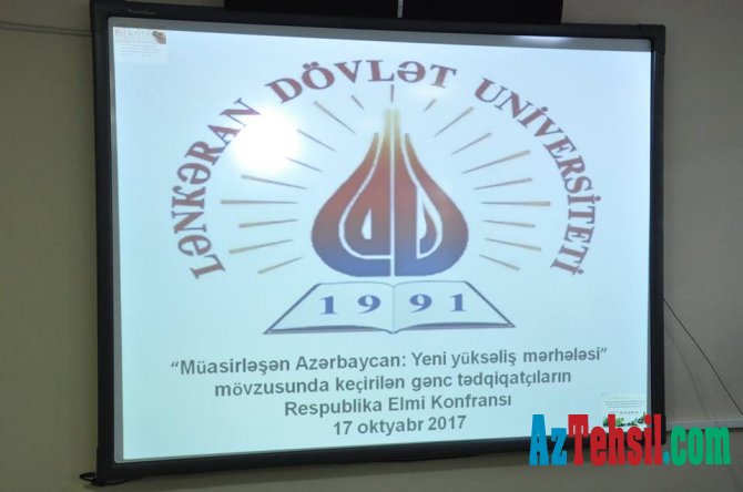 LDU-da gənc tədqiqatçıların respublika elmi konfransı keçirilib
