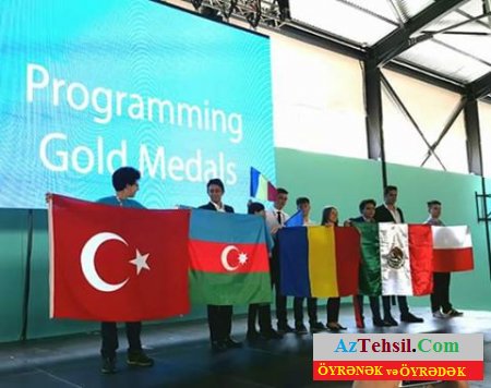 Beynəlxalq Olimpiyadada Azərbaycan məktəblilərinin daha bir uğuru