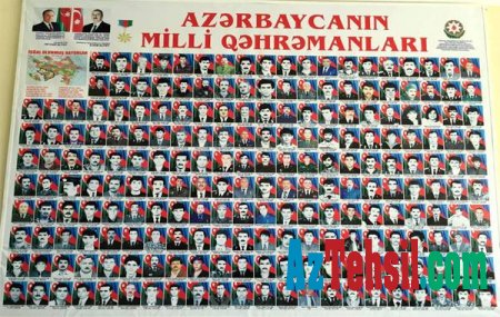 100 məktəbdə "Milli Qəhrəmanlar" guşəsi yaradılıb