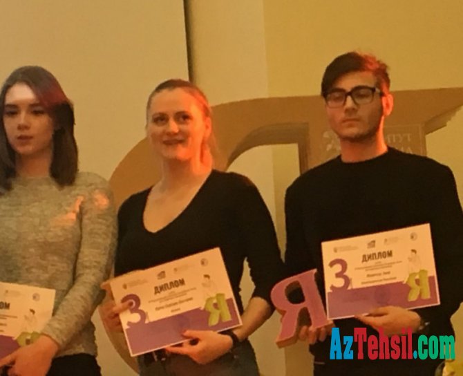 Azərbaycanlı məktəblilər Moskvada Beynəlxalq Rus Dili Olimpiadasının qalibi olublar