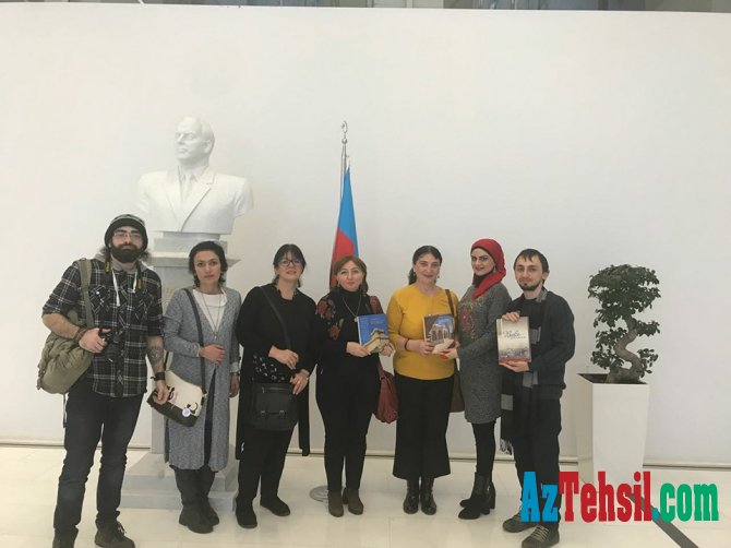 Gürcüstan Tbilisi Dövlət Universiteti Milli Elmi Kitabxanasının təmsilçiləri AMEA Mərkəzi Elmi Kitabxanasını ziyarət ediblər