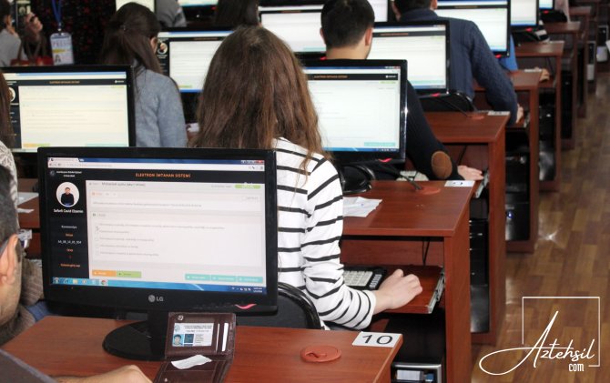 Gələn il Azərbaycanda elektron imtahanlar keçiriləcək - VİDEO