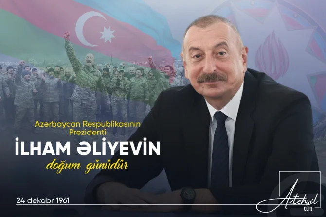 Prezident İlham Əliyevin doğum günüdür