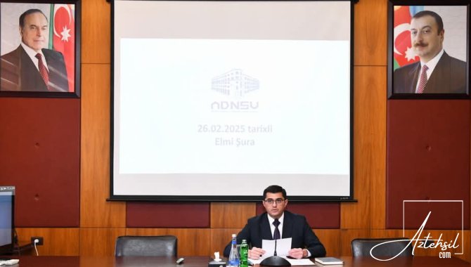 ADNSU-da Elmi Şuranın növbəti iclası keçirilib