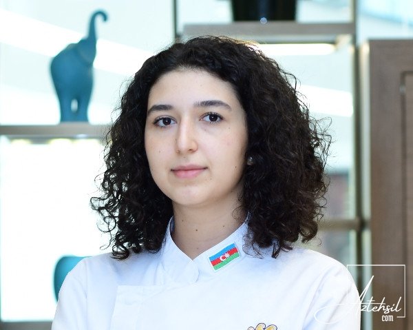 Azərbaycanlı qadın aşpaz “WorldSkills”in Yaxın Şərq və Şimali Afrika üzrə nümayəndəsi olub