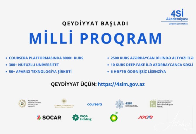 “Milli Proqram”a start verilib