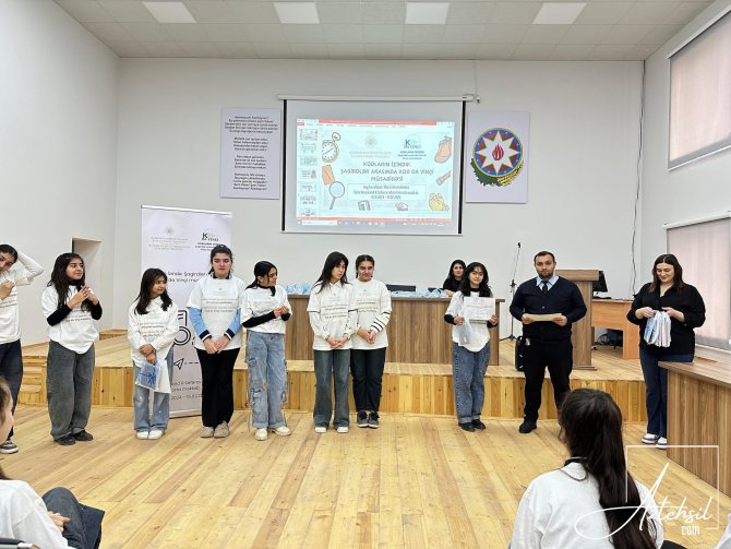 “Mənfiləri yox et, uğur qazan” adlı layihəsinin bağlanış mərasimi keçirilib.