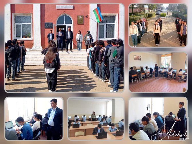 IX sinif şagirdləri üçün növbəti sınaq imtahanı keçirilib