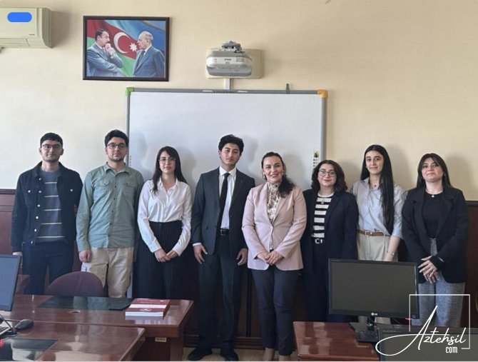 BDU-da “Gənclərin hüquq elminin inkişafında rolu” mövzusunda tədbir keçirilib