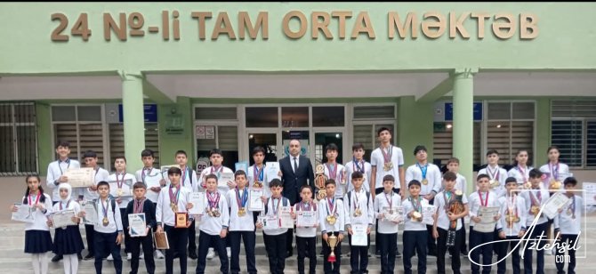 Sumqayıt şagirdlərinin uğuru