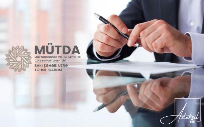 Bağça və məktəblərə işə qəbul üçün qeydiyyatı davam edir