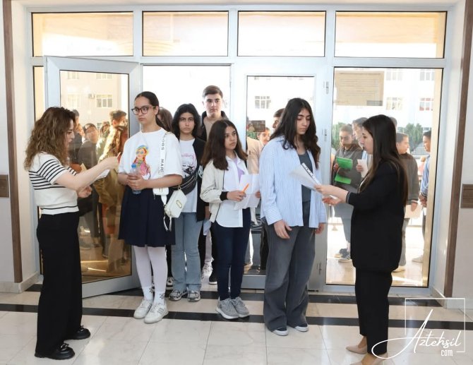 Naxçıvanda VIII-IX sinif şagirdləri üçün ingilis dili olimpiadası təşkil olunub