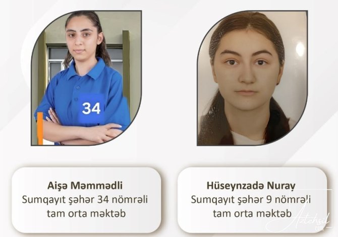 300 bal yığan Sumqayıt məktəbliləri.....