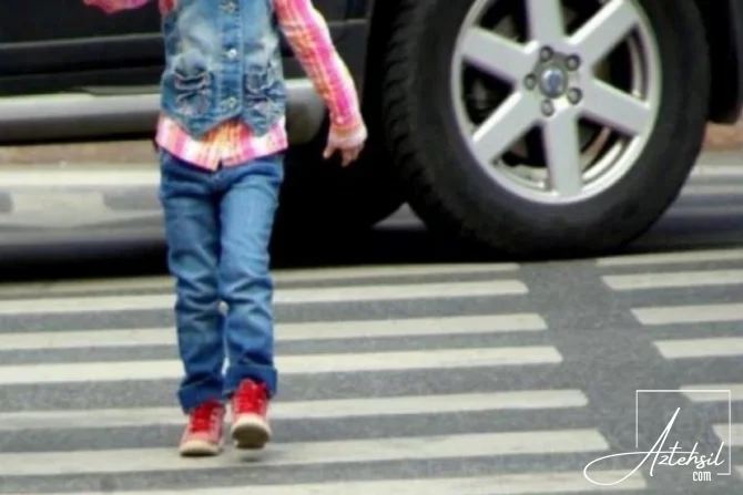 Goranboyda məktəblini avtomobil vurub