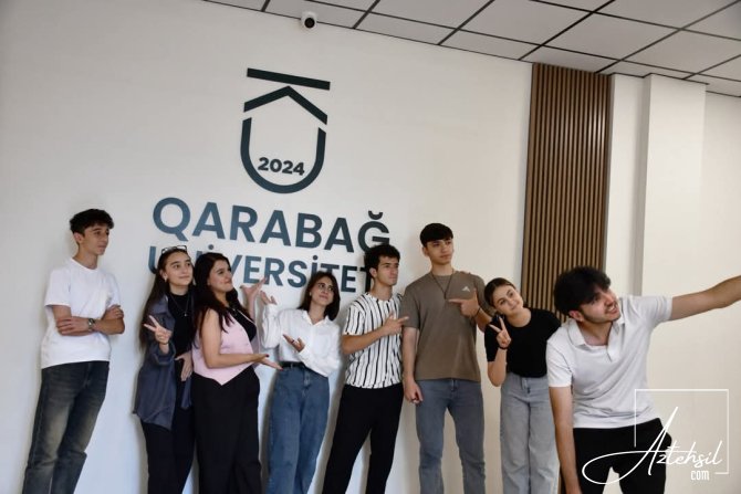 Qarabağ Univesitetində tədris yekunlaşıb