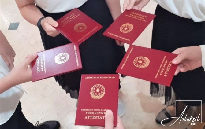 Fərqlənmə attestatı alan məzunlarının sayı.... SUMQAYIT