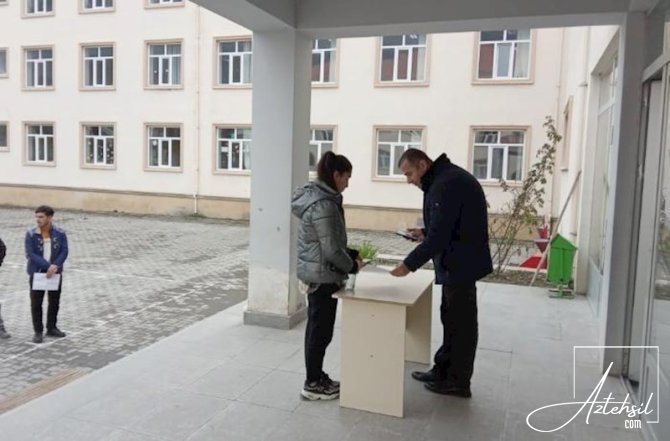 Əmisi oğlunun yerinə imtahan vermək istəyən şəxs TUTULUB