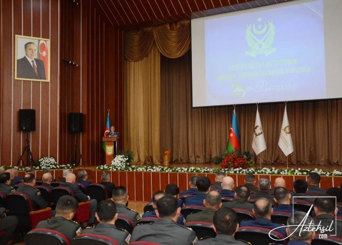 “Komanda-qərargah akademik kursu”nun buraxılış mərasimi keçirilib