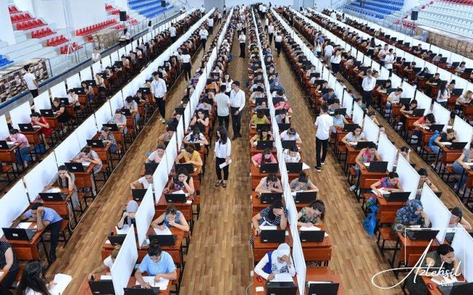 İmtahanda 3771 namizəd iştirak edib