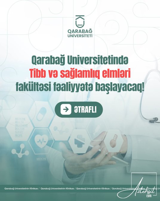 Yeni tədris ilindən Qarabağ Universitetində...- ƏTRAFLI