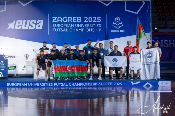 Komandamız ilk oyunda İsveçrə komandasına qalib gəlib