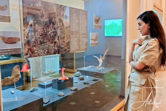 Leyla Əliyeva Milli Azərbaycan Tarixi Muzeyini ziyarət edib