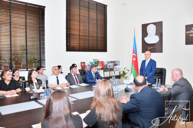 Sumqayıt Dövlət Universitetinin əməkdaşları təltif olunub