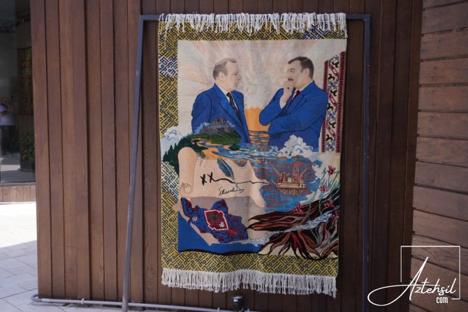 Laçında "Yurd çağırır məni” adlı rəsm sərgisi açılıb