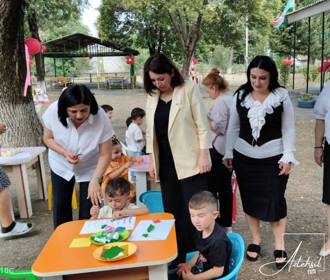 İdarə müdiri Zaqatalada bir sıra təhsil müəssisələrində olub