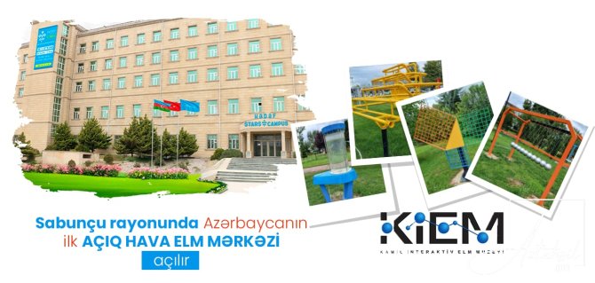 Azərbaycanın ilk açıq hava elm mərkəzi açılır