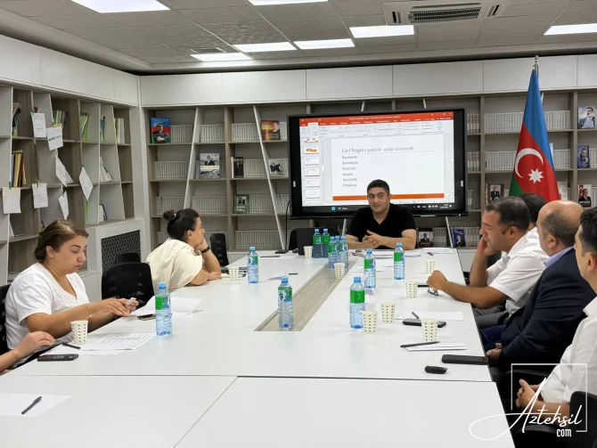 Növbəti təlim KEÇİRİLİB