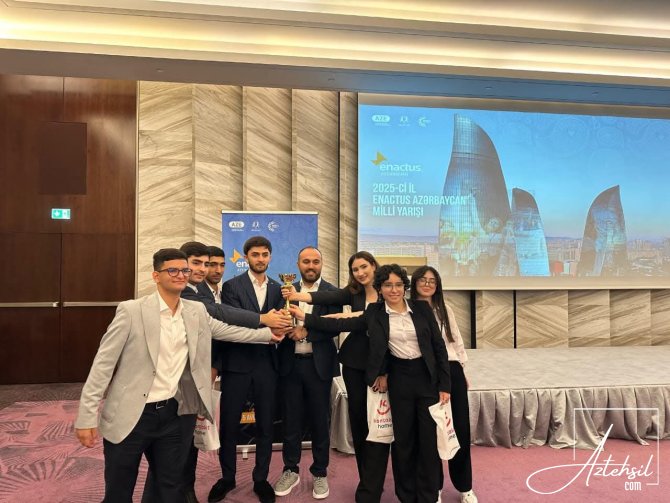 Qarabağ Universiteti 2025-ci il Enactus Azərbaycan milli yarışının qalibidir !