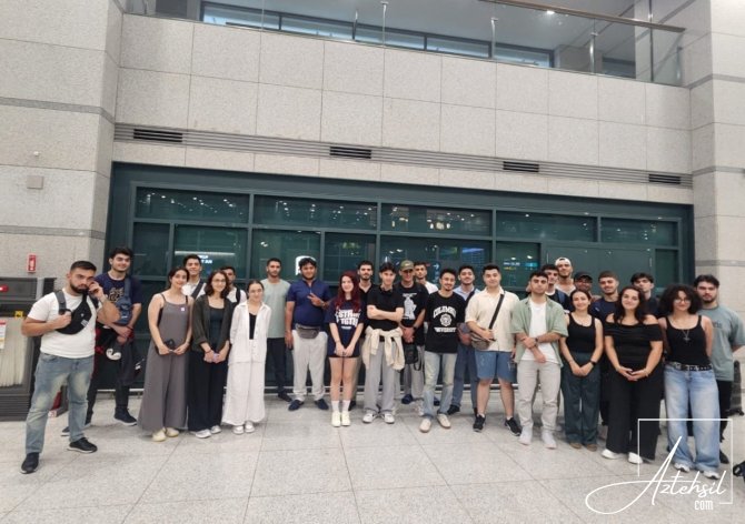 Bu tələbələr IV kursu Koreyada oxuyacaqlar