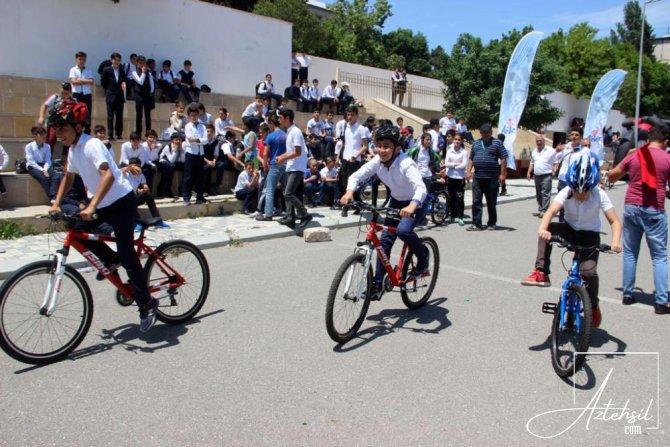Məktəblərdə şagirdlər arasında velosiped yarışları keçiriləcək