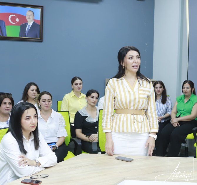 Tərbiyəçi-müəllimləri üçün təlim keçirilib