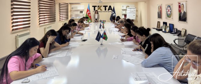 Agentlik bir sıra peşə ixtisasları üzrə imtahan keçirib