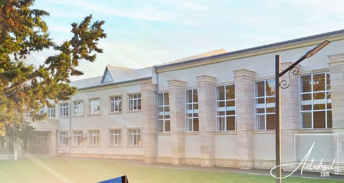 Təmirdən sonra Yalavac kənd tam orta məktəbi...