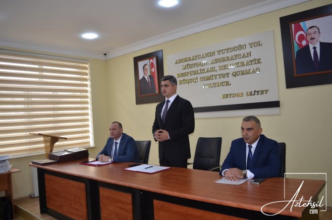 Lerikdə yüksək balla ali məktəblərə qəbul olunmuş gənclərlə görüş keçirilib