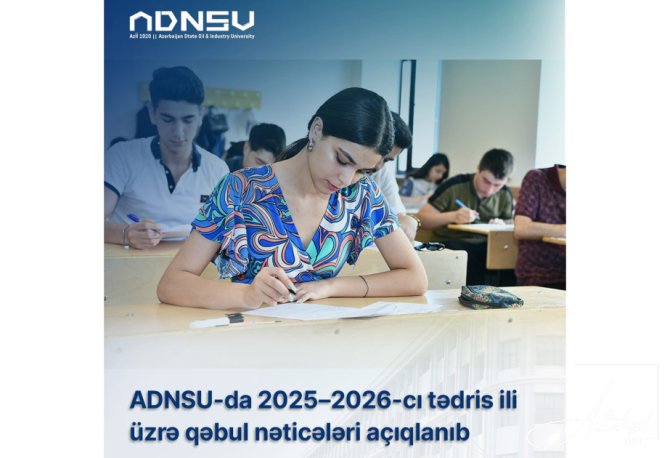 Bu dildə tədris olunan proqramlara qəbul 9 faiz artıb