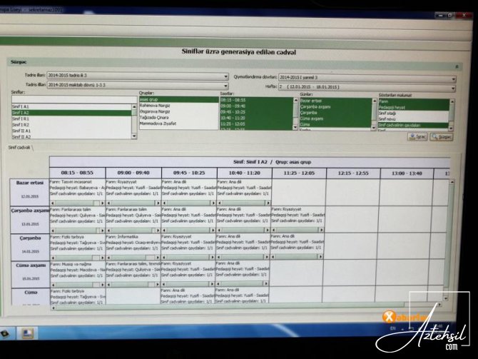 Elektron jurnal valideynlər üçün əlçatan OLACAQ