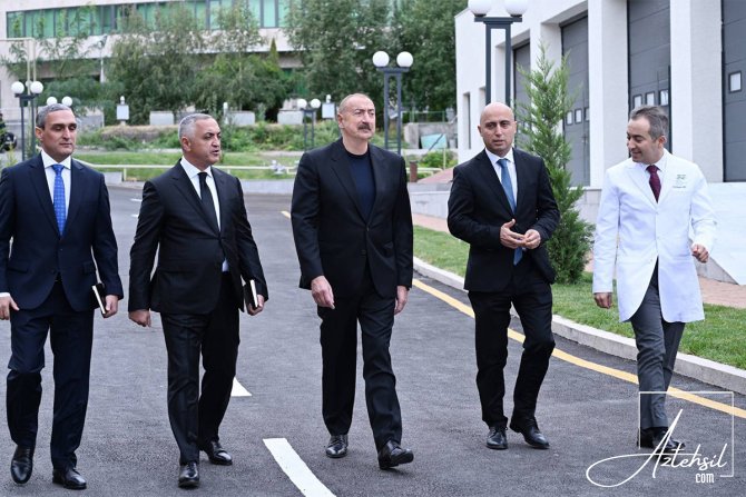 Prezident Qarabağ Universitetinin Klinikasının açılışında