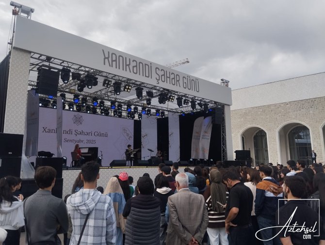 Xankəndidə Uşaq İncəsənət Festivalı  konserti keçirilib