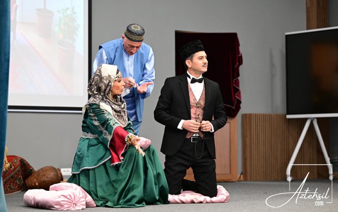 Qarabağ Universitetində “Arşın mal alan” operettası nümayiş olunub