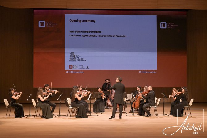 Bakıda “THE Avrasiya Universitetlərinin Sammiti” öz işinə başlayıb