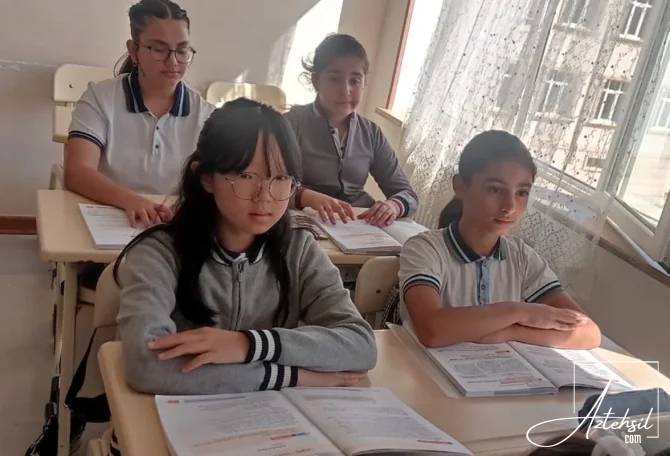 Naxçıvanda Arzuya çevrilən koreyalı şagird...