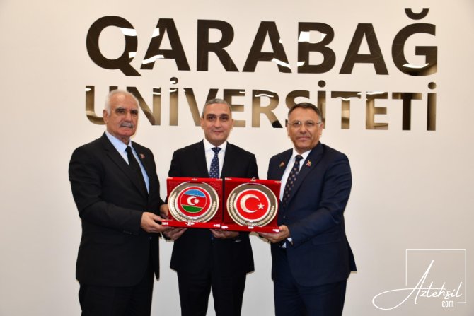 Türkiyə universitetlərinin rektorları Qarabağ Universitetində