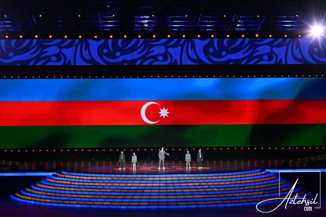 III MDB Oyunlarının açılış mərasimi: Prezident və xanımı iştirak ediblər