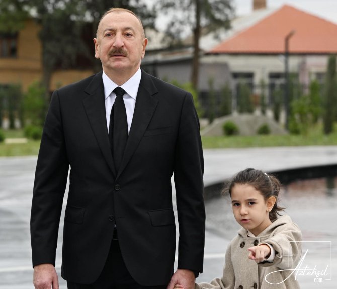 Prezidentlə görüşən balaca Nilay: “Gələcəkdə həkim olacam”