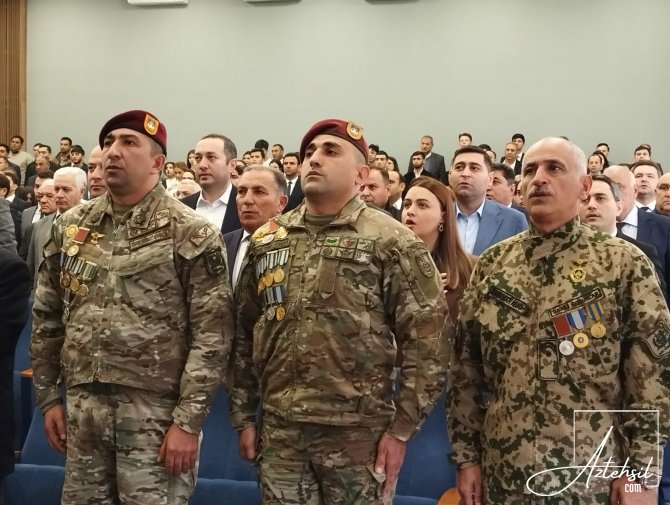 Xankəndidə “Zəfər zəngi” filminin təqdimatı olub