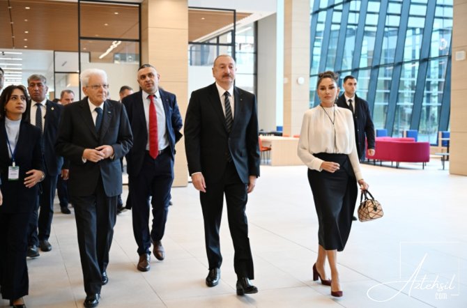 Prezident və xanımı yeni universitetin açılışında iştirak EDİBLƏR